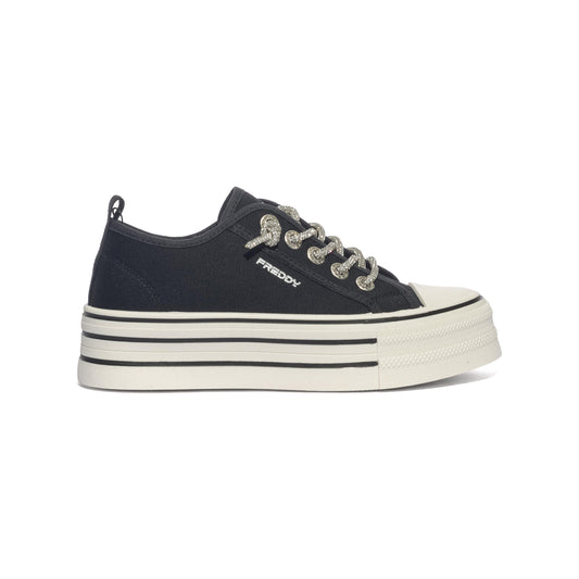FREDDY FY7681 BLACK Sneakers Donna 
