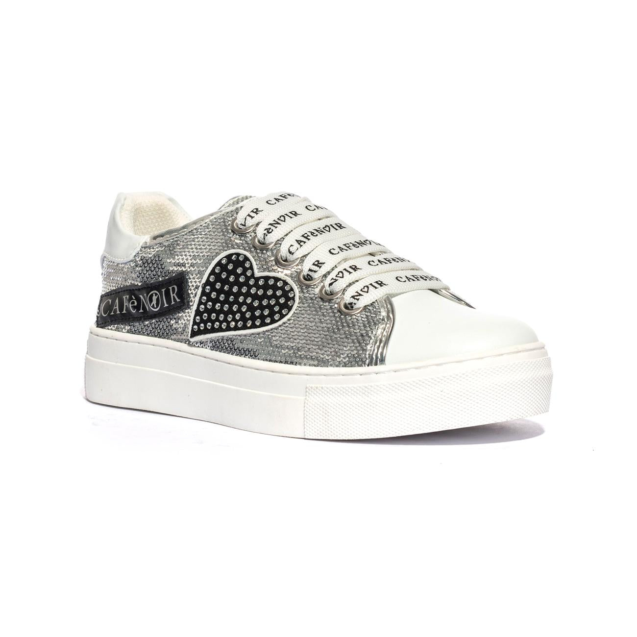 CAFèNOIR C2081 WHITE Sneakers Bambina 