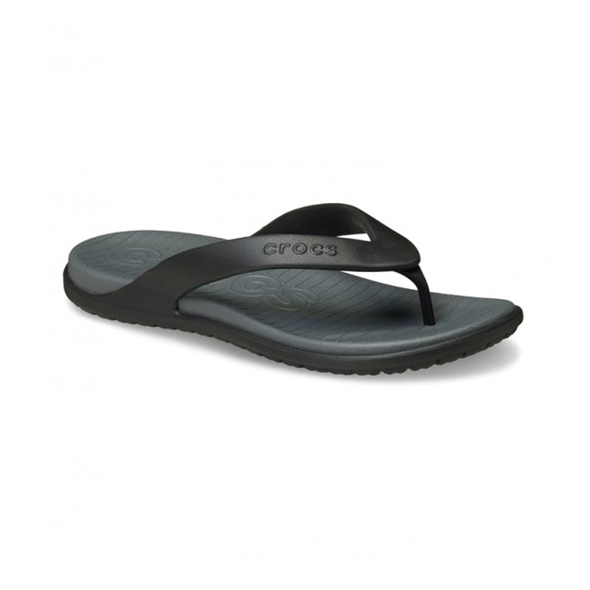 CROCS CR.212035 BLACK SLATE GREY SANDALO Uomo 