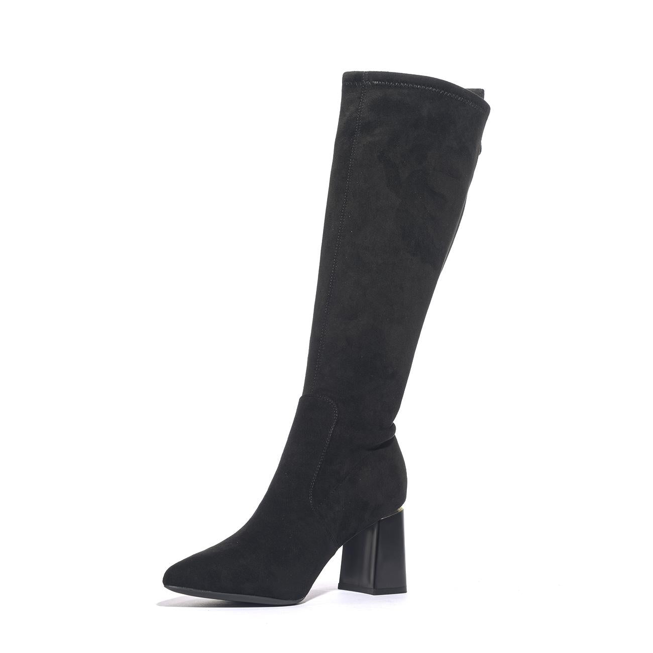 MARIELLA BURANI 51693 SUEDE BLACK Stivali Donna 