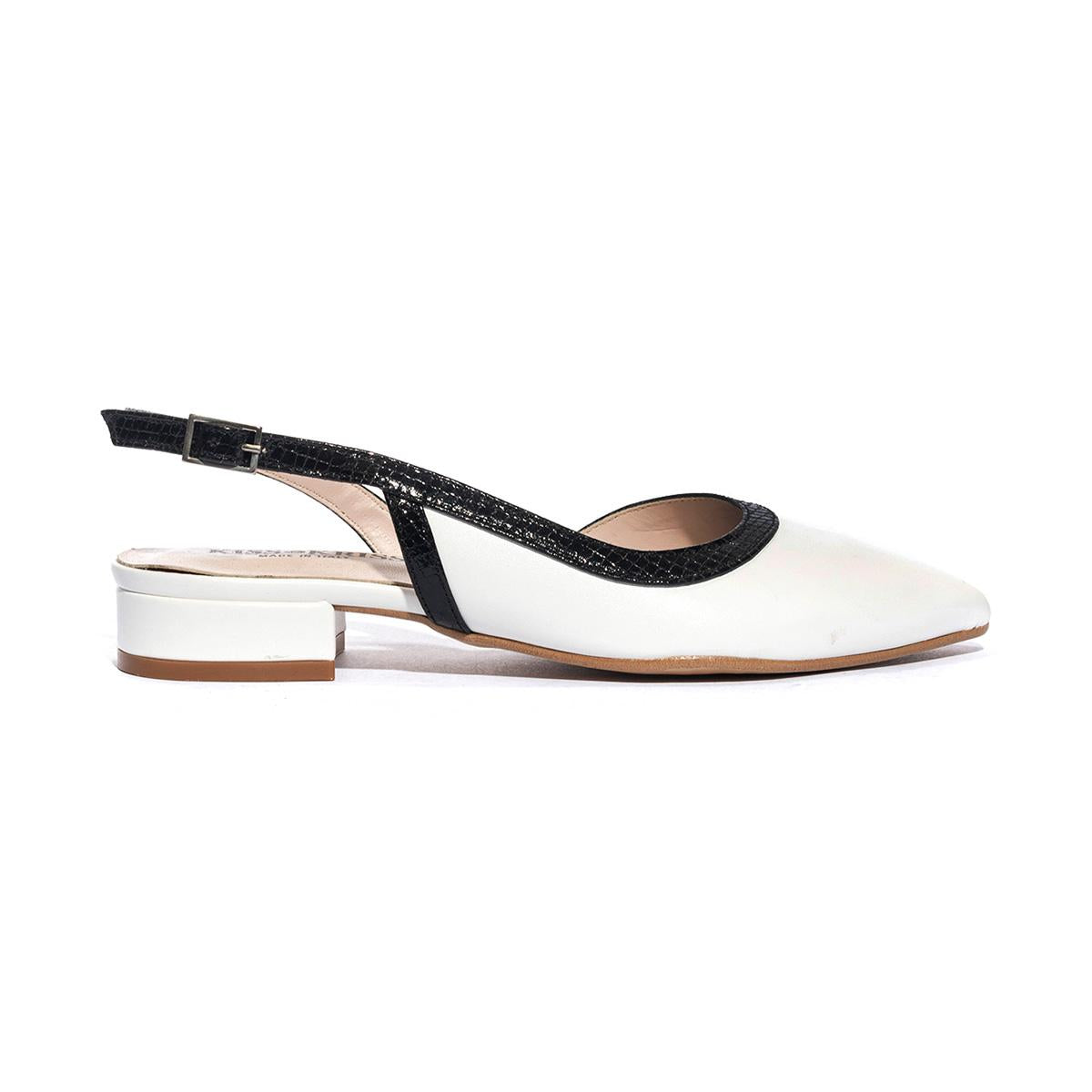 KISS KRISS 1895 BIANCO Ballerine Donna 