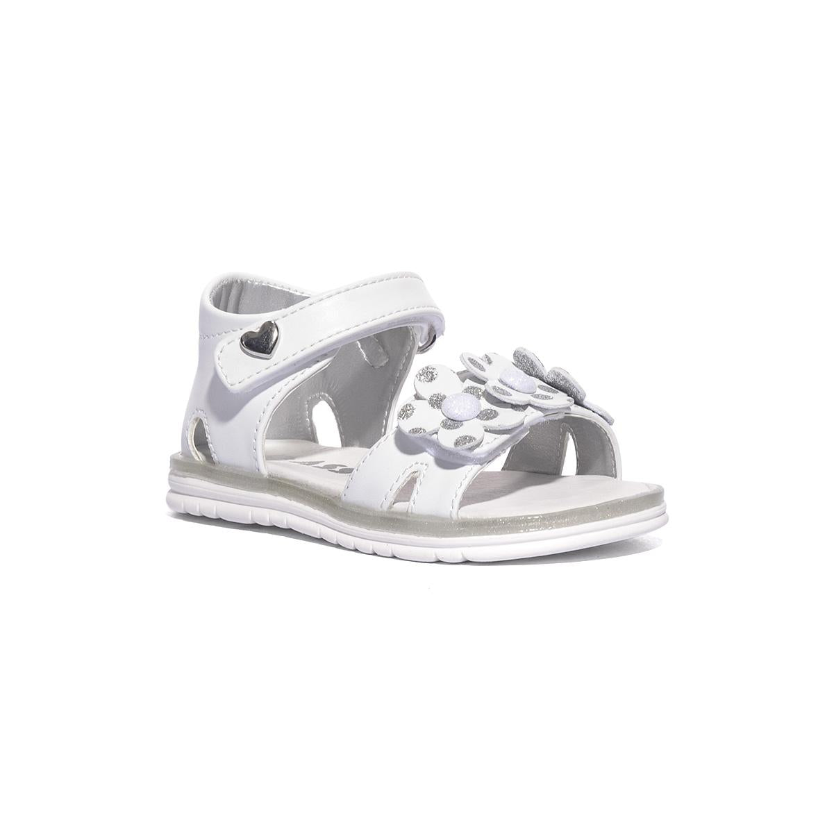ASSO AG17890 WHITE Sandali Bambina 