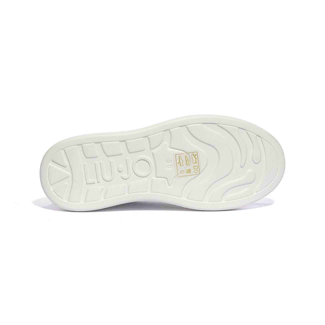LIUJO BF5059PX748S1005 WHITE BLACK Sneakers Donna 