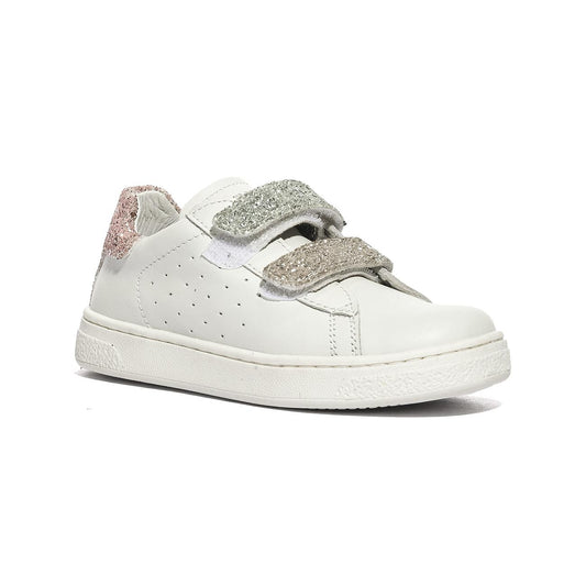 NATURINO 0012017507.07.1N17 WHITE.SAGE.ROSE Sneakers Bambina 