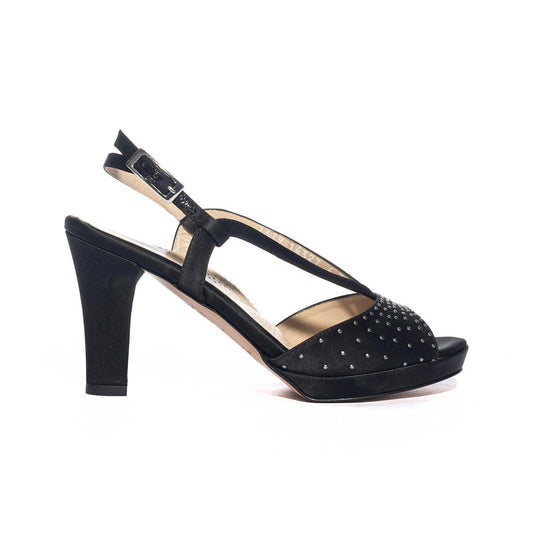 VALLEVERDE 7379 NERO Sandali Donna 