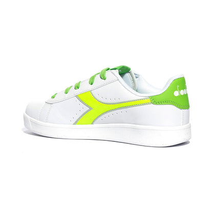 DIADORA 101.179742 BIANCO VERDE FLASH Sneakers Bambino 