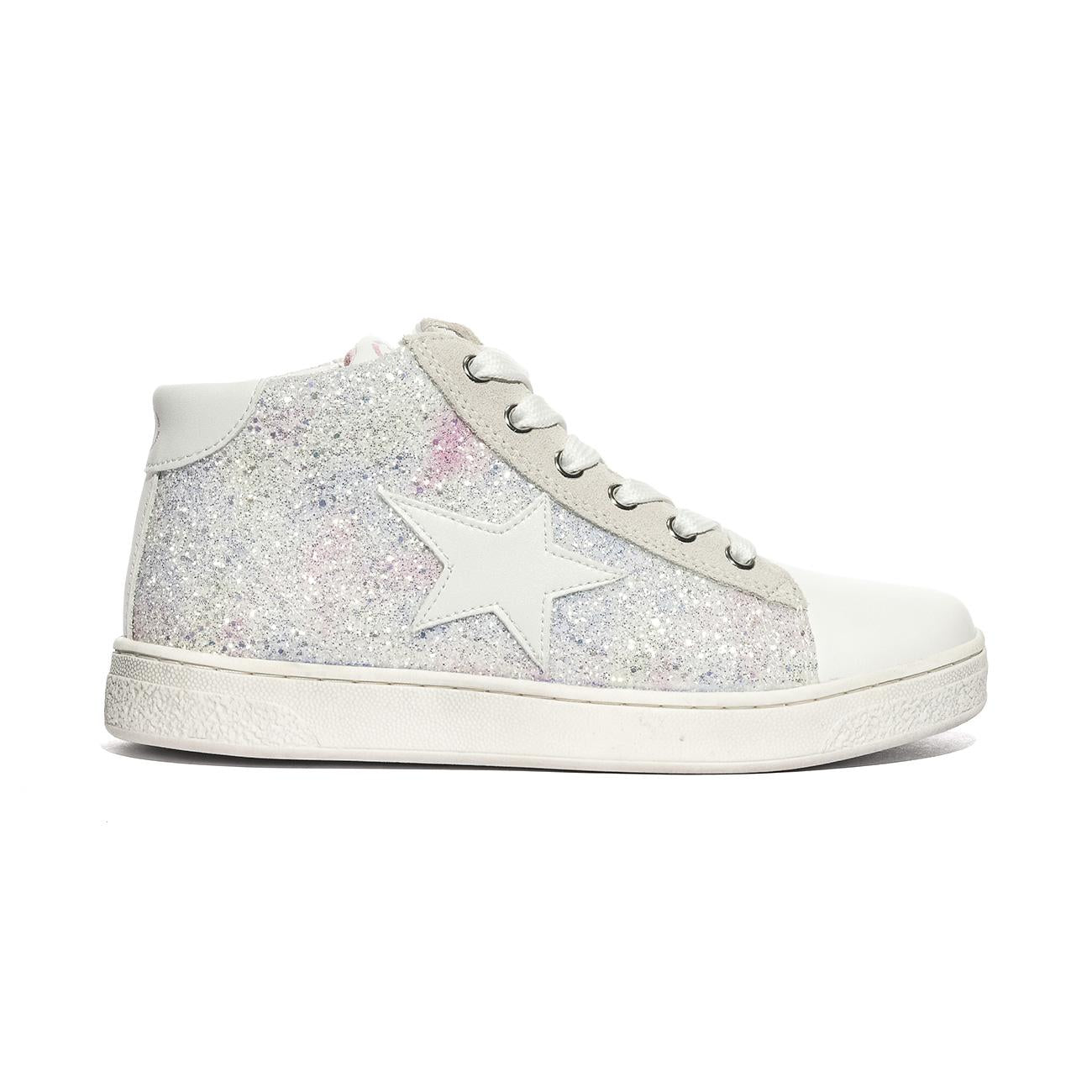 NATURINO 0012017858.28.2N86 WHITE.MULTI Sneakers Bambina 