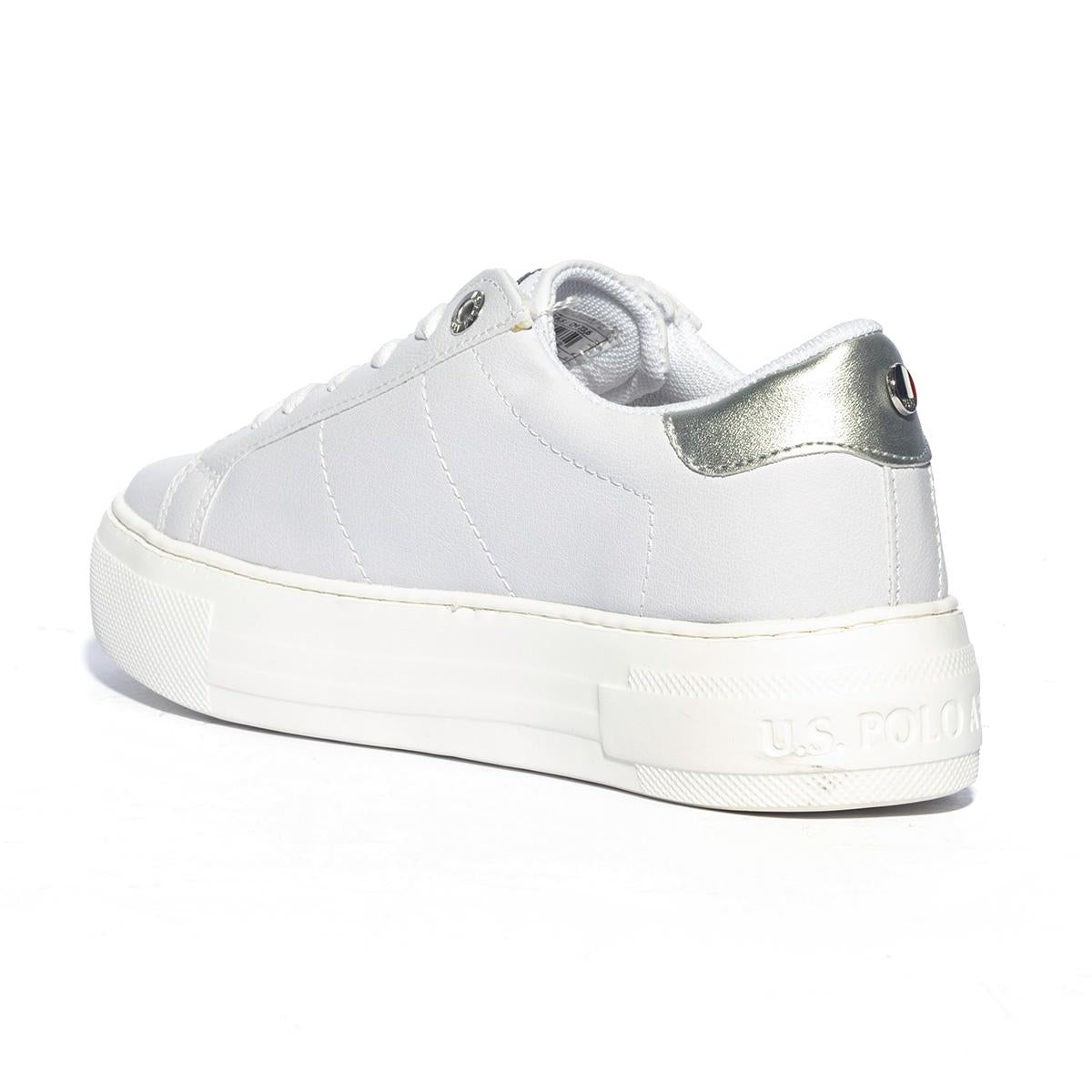 U.S. POLO ASSN. TAMOS WHITE Sneakers Donna 