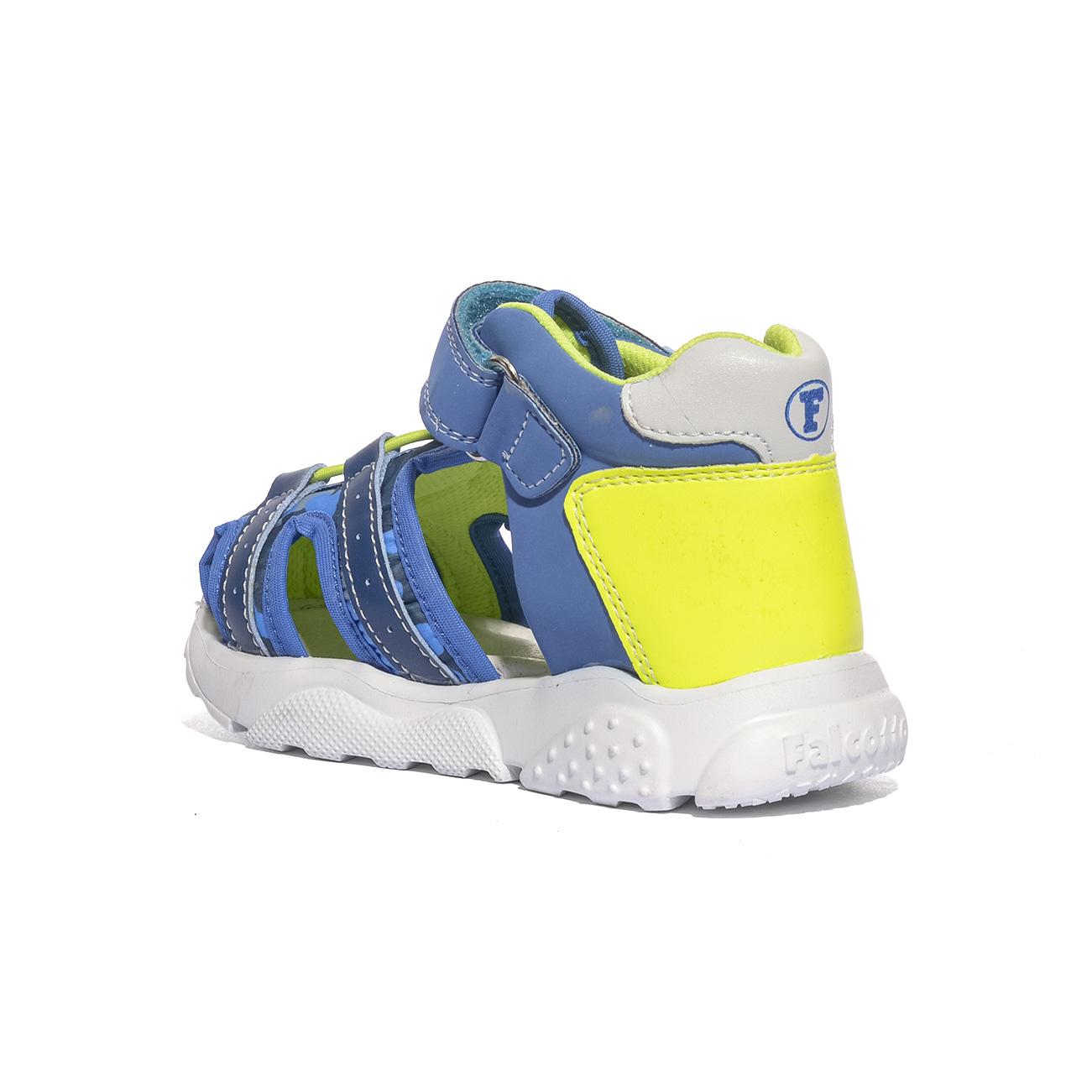 FALCOTTO 0011500919.03.1C81 AZURE YELLOW Sandali Bambino 