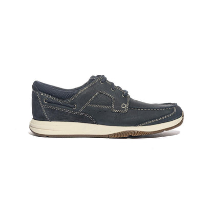 CLARKS 176972 NAVY NUBUK Sneakers Uomo 