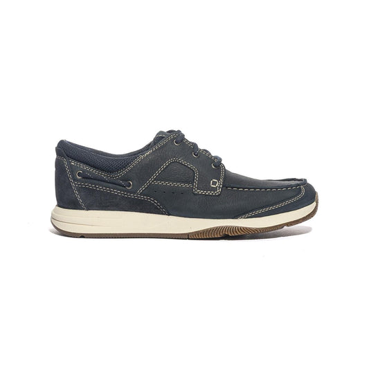 CLARKS 176972 NAVY NUBUK Sneakers Uomo 