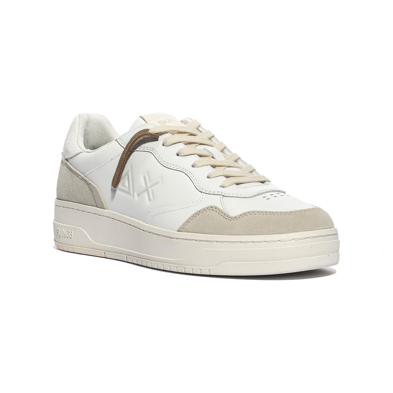 Sneakers Sun68 BIG BASKET Bianche Z45148BIANCO SUN 68