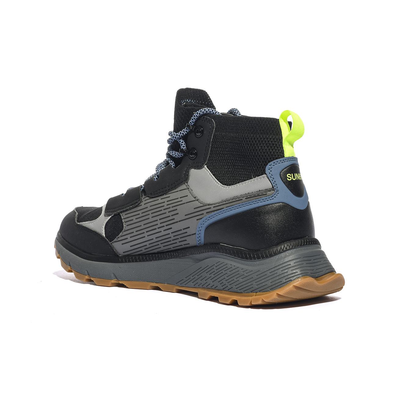 Sneakers Sun68 FIRE & CAMPING SPORTY MID Nere Z45132NERO SUN 68