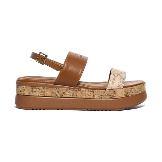 ALV By Alviero Martini ALVSD0152 TAN/SAFARI PASSPORT Sandali Donna 