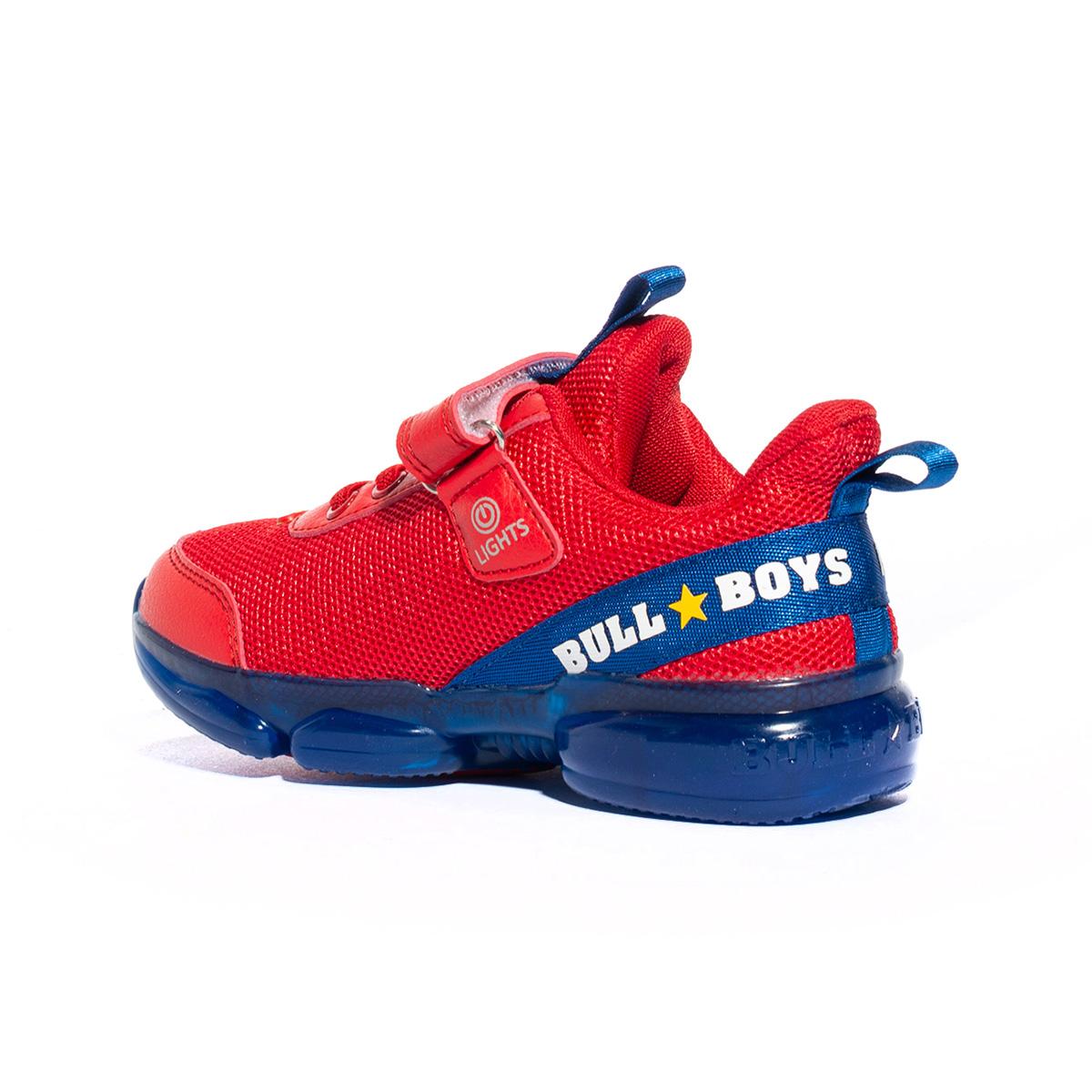 BULL BOYS DNAL2130 ROSSO Sneakers Bambino 