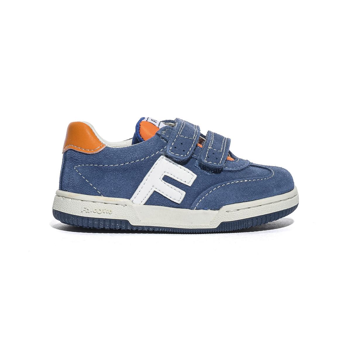 FALCOTTO 0012019037.01.1C65 AZURE ORANGE Sneakers Bambino 