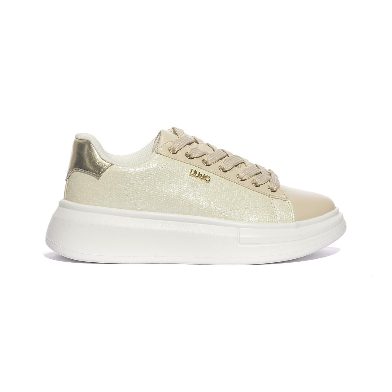 LIUJO BF5059EX300S1052 LIGHT GOLD Sneakers Donna 