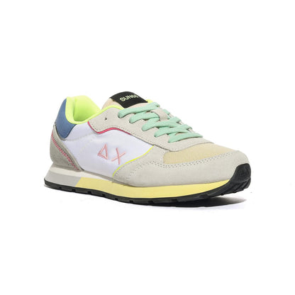 Sneakers Sun68 GIRL'S ALLY COLOR  EXPLOSION (TEEN) Bianche Z34404TBIANCO SUN 68