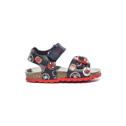 GEOX B922QA 0006A NAVY DKRED C4244 Sandali Bambino 