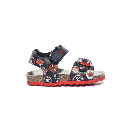GEOX B922QA 0006A NAVY DKRED C4244 Sandali Bambino 