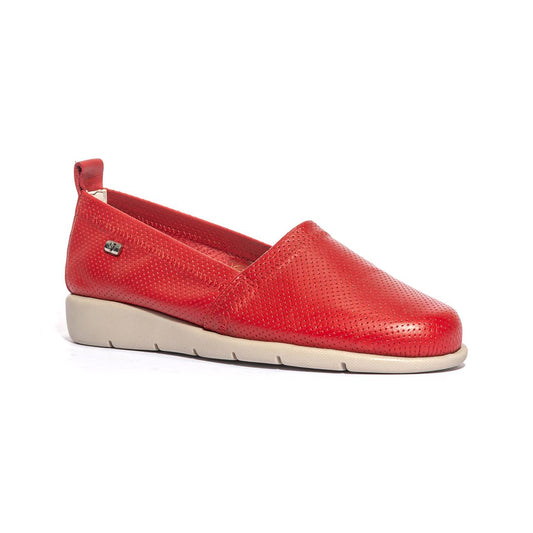 VALLEVERDE VS10120 ROSSO Mocassini Donna 