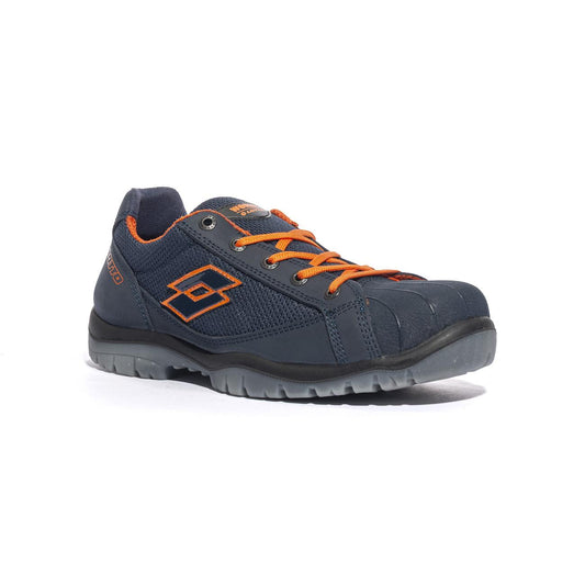 LOTTO 219443 NAVY ORANGE Scarpa lavoro Uomo 