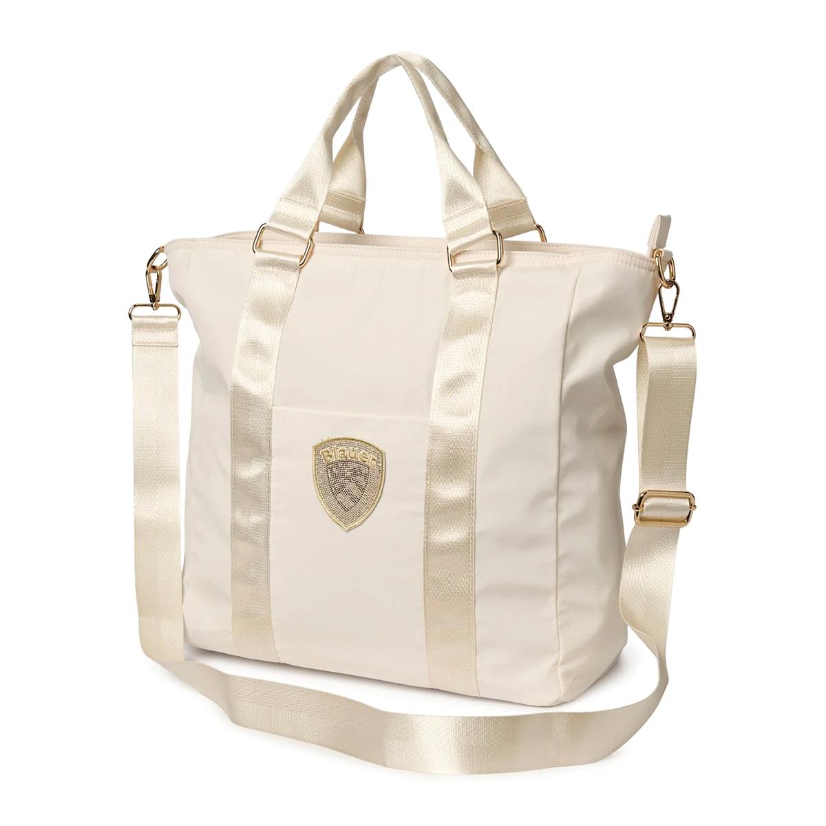 BLAUER S6SILVA01 TWE WHITE Borse Unisex 