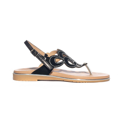VALLEVERDE 32105 NERO Sandali Donna 