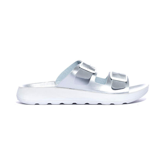 IN BLU AG000012 ARGENTO Ciabatte Donna 