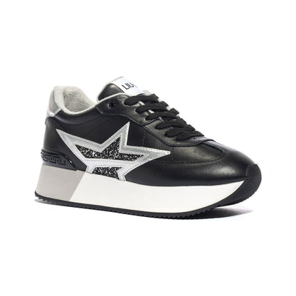 LIUJO BF4039PX52701039 BLACK SILVER Sneakers Donna 