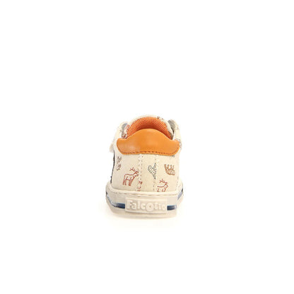 FALCOTTO 0012015350-99-2N72 ECRU-MULTI Sneakers Bambino 