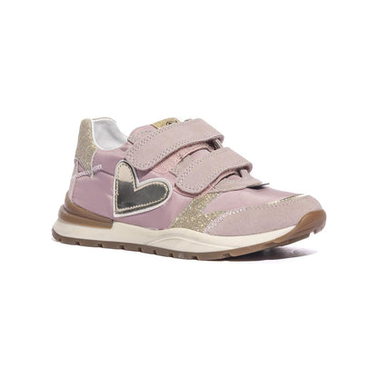 NATURINO 0012017869.20.1M97 CIPRIA ROSA PLATINO Sneakers Bambina 