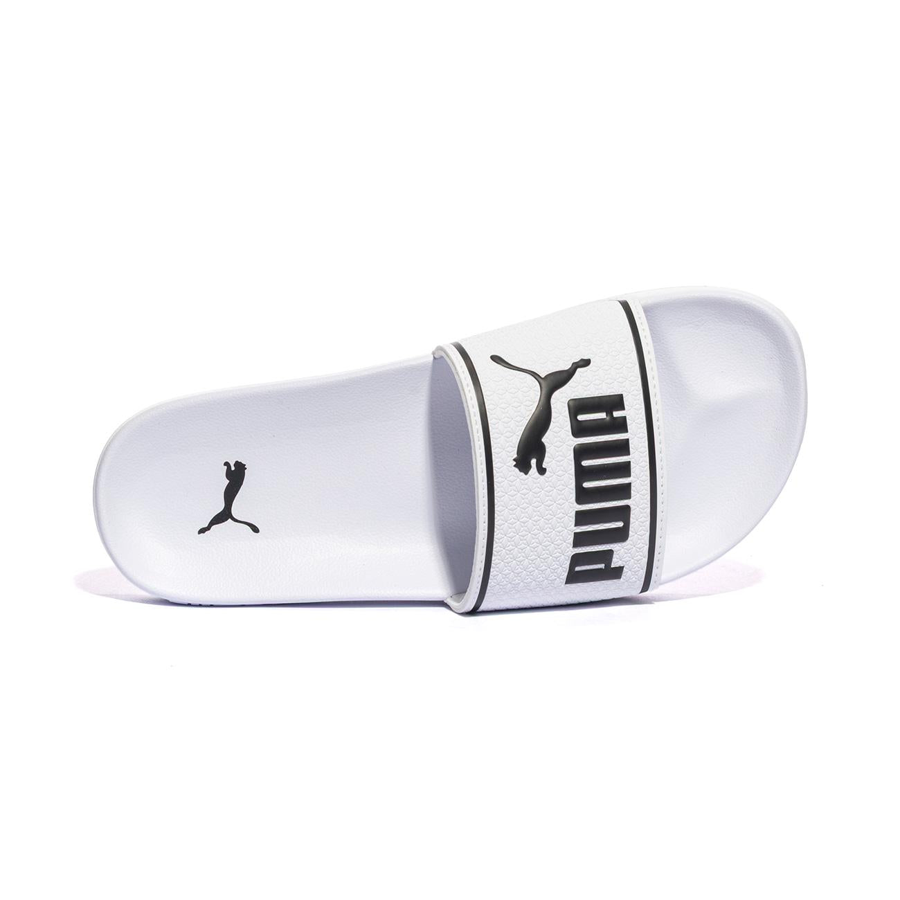 PUMA 384139-02 white Ciabatte Unisex Bambino 