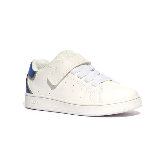 GEOX J36LSA 000BC WHITE DKROYAL C1Z4R Sneakers Bambino 
