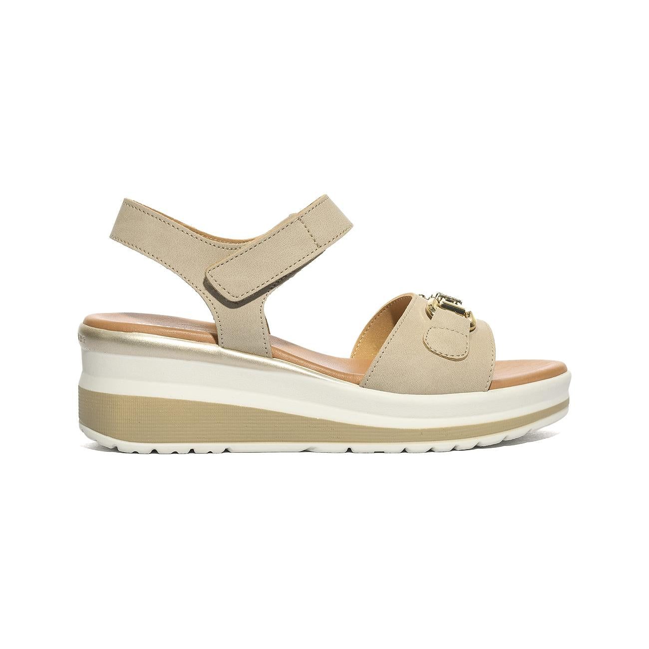 VALLEVERDE VGL201AF BEIGE Sandali Donna 