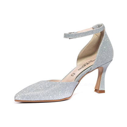 KISS KRISS 5372 ARGENTO. Decollete Donna 