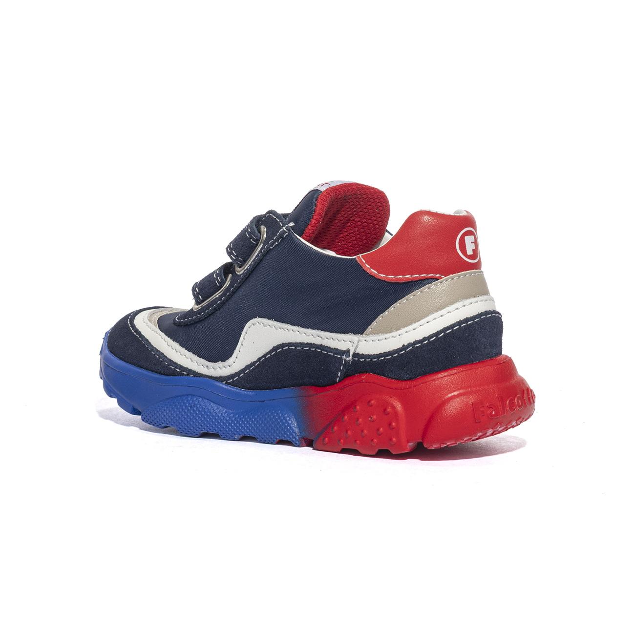 FALCOTTO 0012016131.35.2C04 NAVY MILK RED Sneakers Bambino 