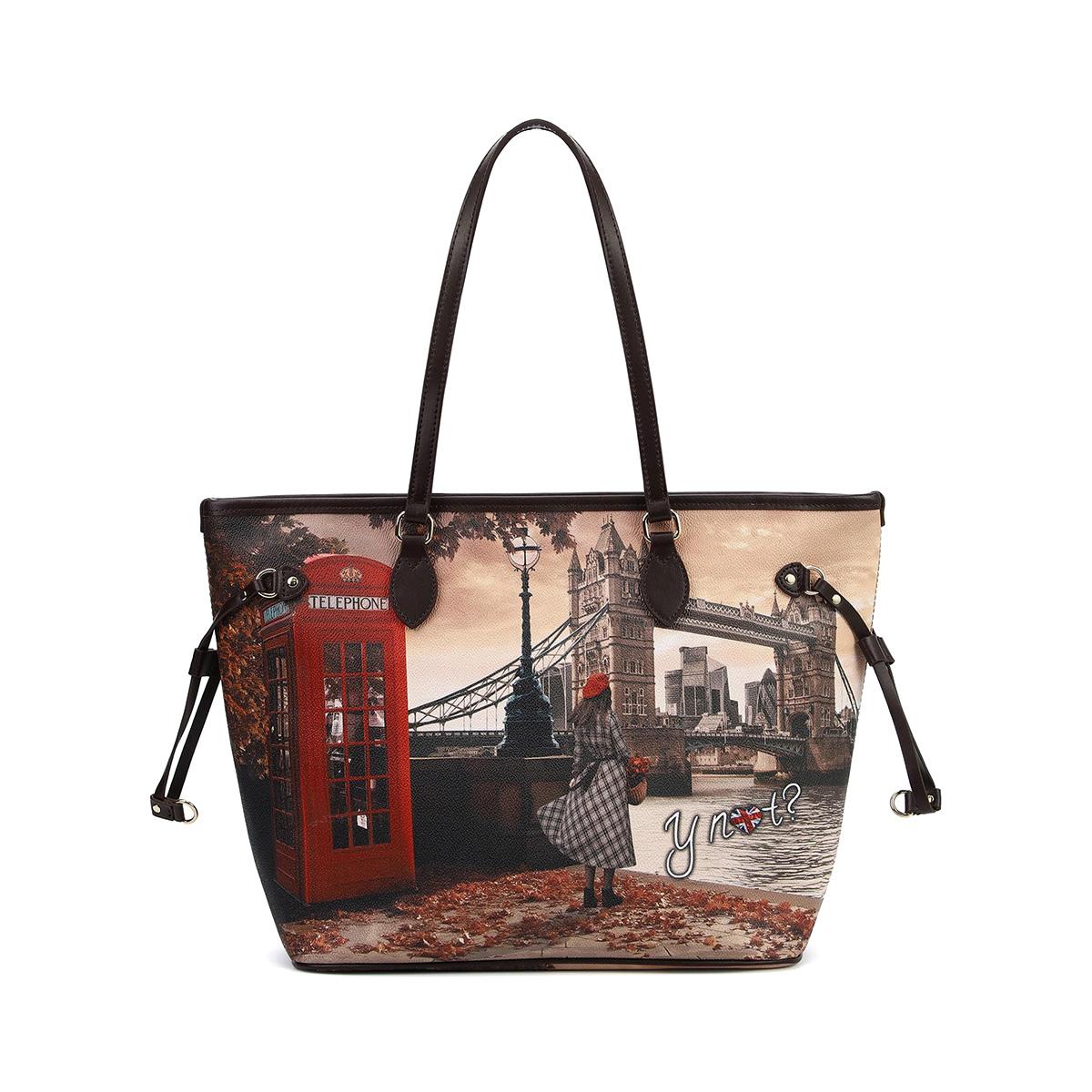 Y-NOT YES319F6 LONDON BRIDGE Borse Donna 
