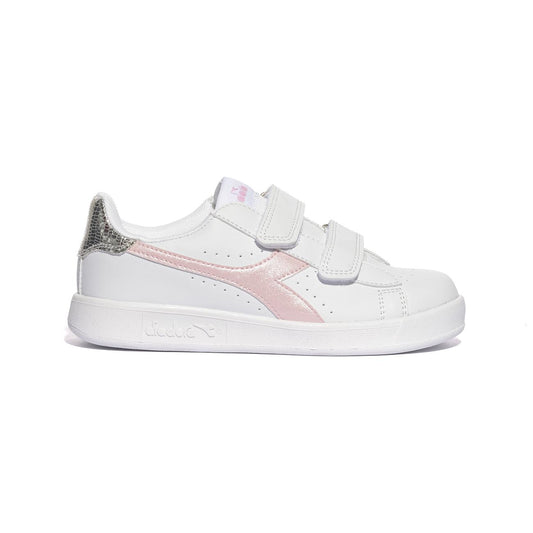 DIADORA 101182615 WHITE PINK LADY Sneakers Bambina 