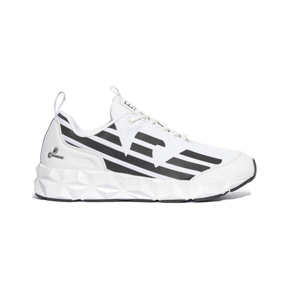 ARMANI X8X217 WHITE BLACK Sneakers Uomo 