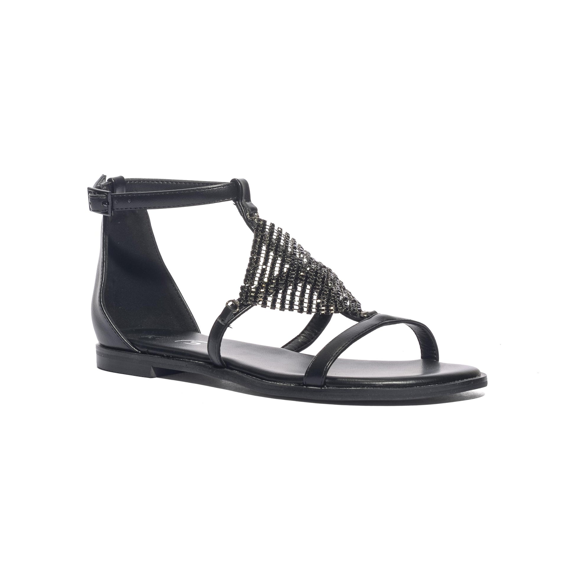 KEYS K12604 BLACK Sandali Donna 