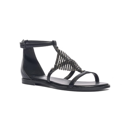 KEYS K12604 BLACK Sandali Donna 