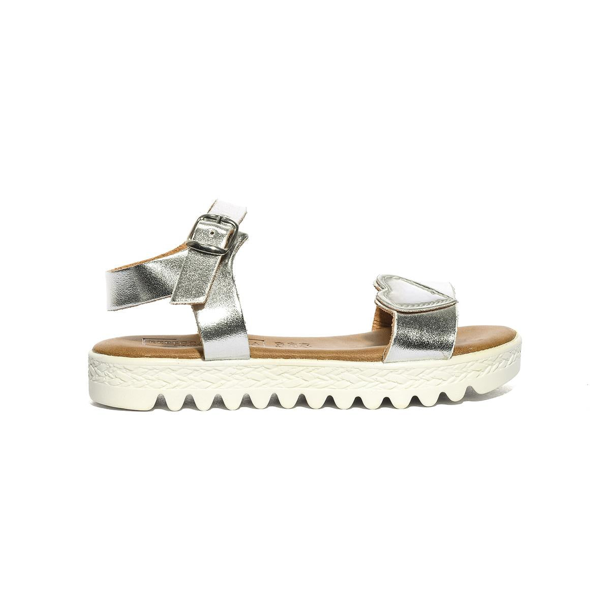 REBECCA JENNY SP.CUORE ARGENTO Sandali Bambina 