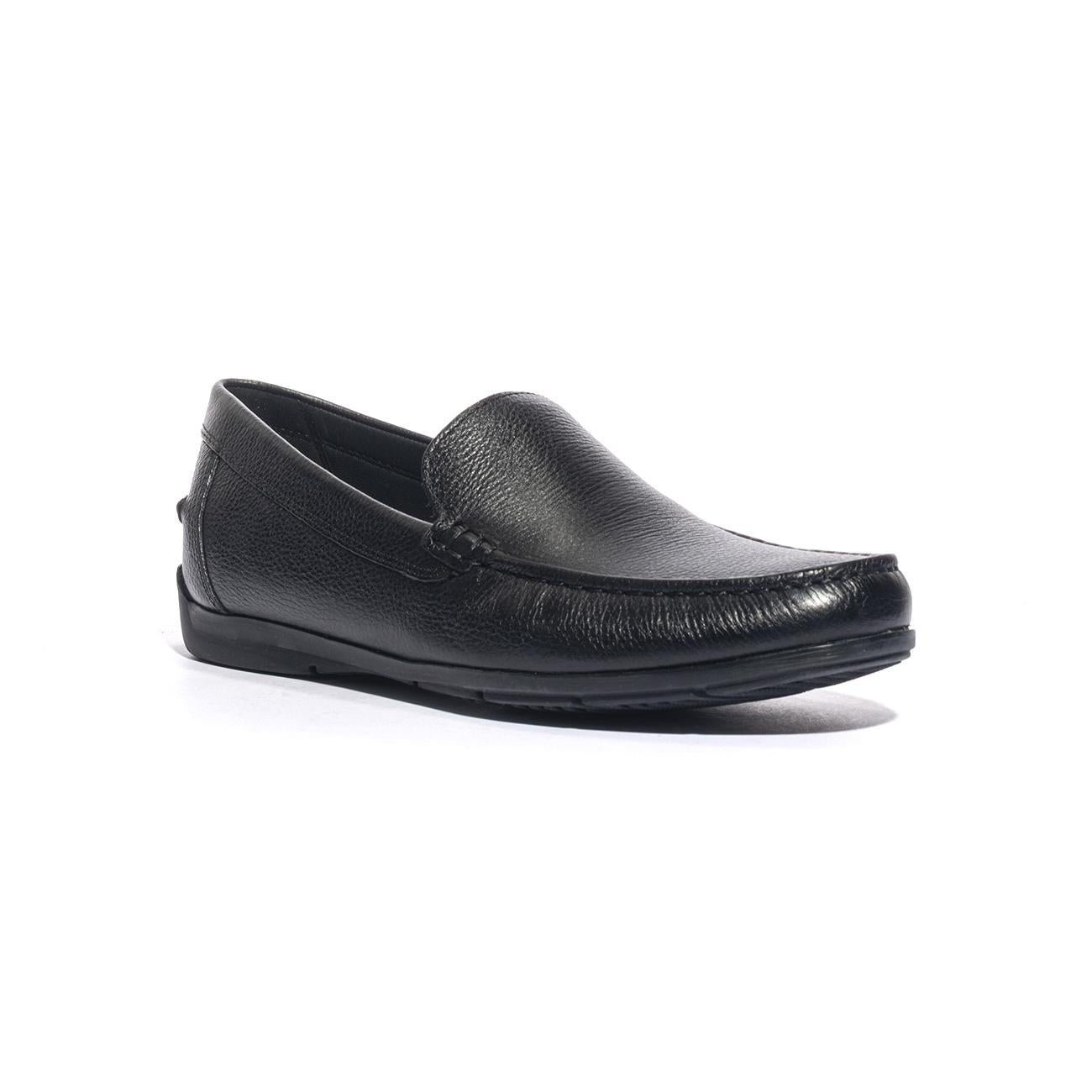 GEOX U55Q3A BLACK C9999 Mocassini Uomo 
