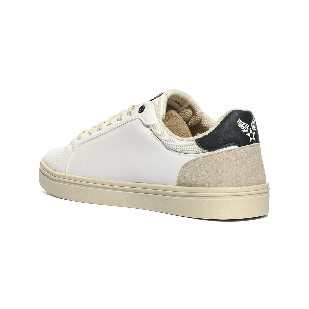 AVIREX GRANT034 OFF WHITE Sneakers Uomo 