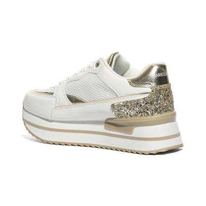 MARIELLA BURANI 52090 WHITE PLATINOWHITE PLATINO Sneakers Donna 