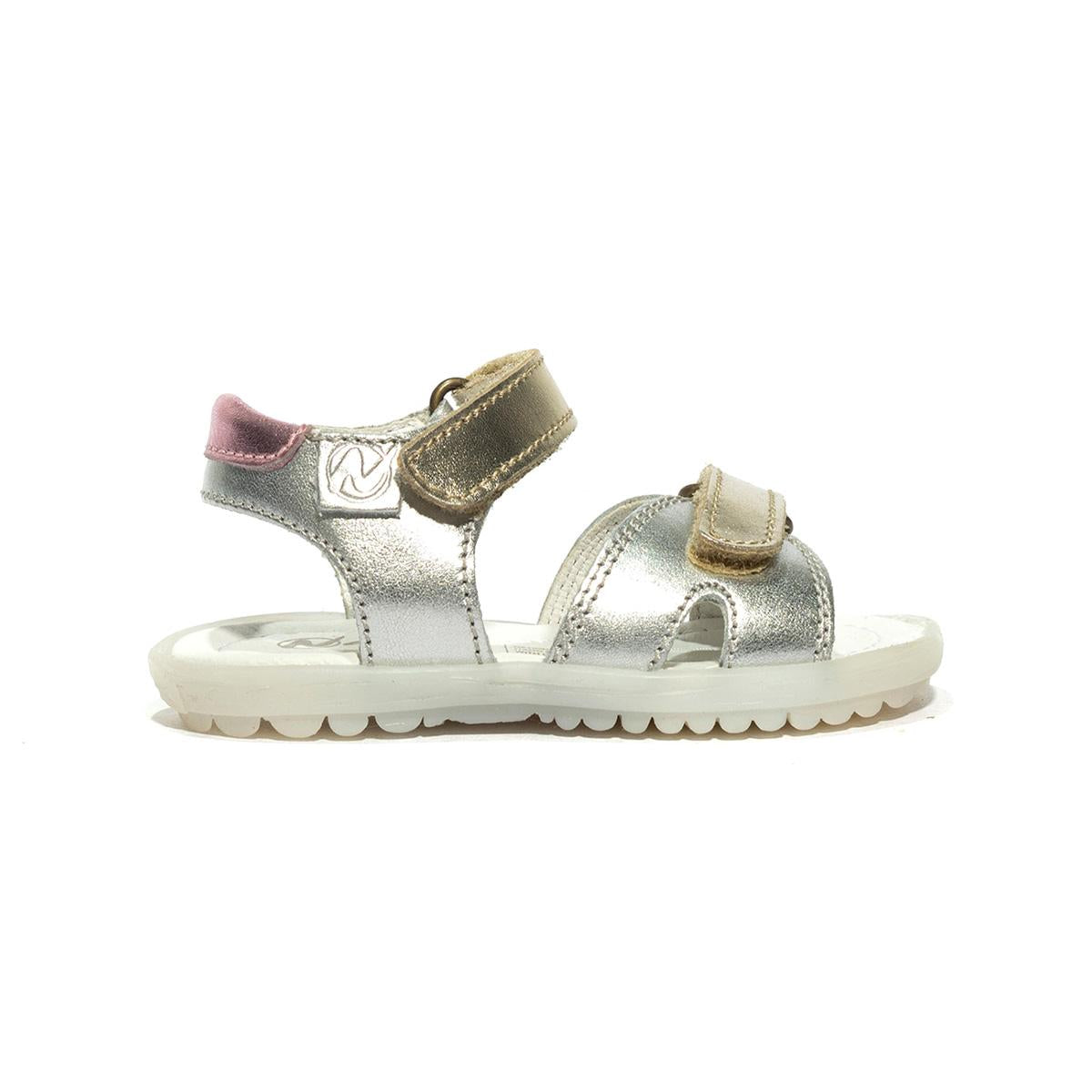 NATURINO SUN SILVER PLATINUM PINK SILVER PLATINUM PINK Sandali Bambina 
