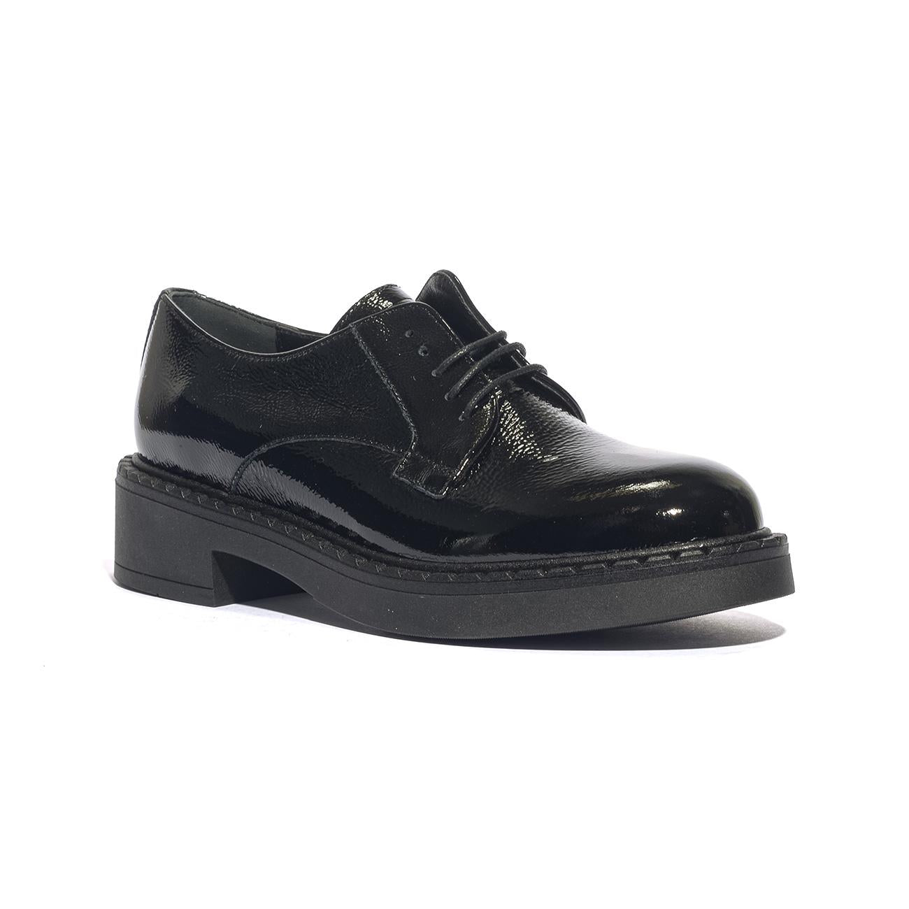 FRAU 97U1 NERO Stringate Donna 