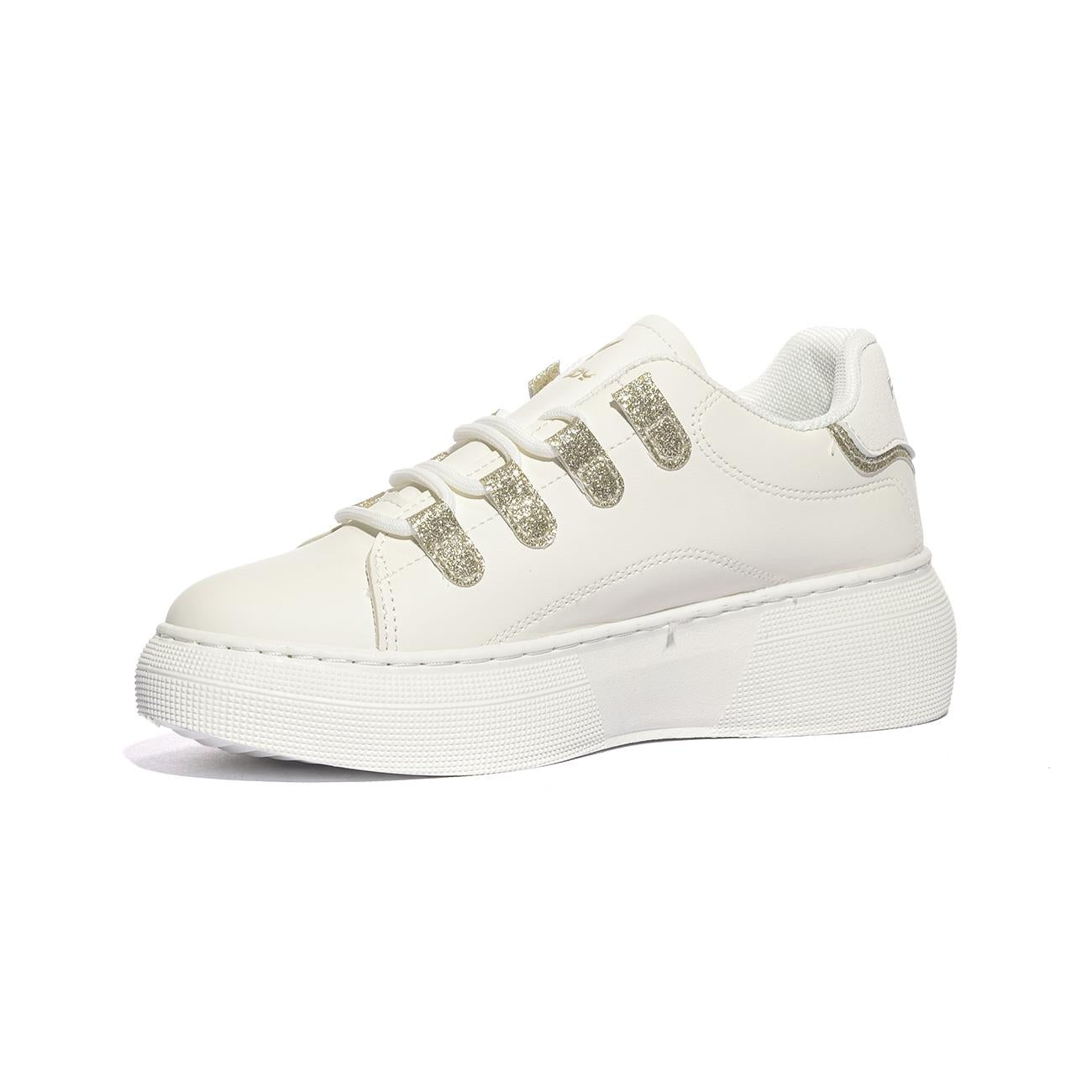 Sneakers Freddy Fy7714 Bianche FY7714WHITE FREDDY