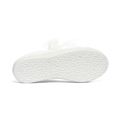 DXO 105 FLOWERS BIANCO Sneakers Bambina 